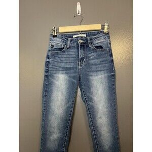KanCan Jeans Womens 3/25 Blue Skinny Mid Rise Stretch Medium Wash KC1124QHD